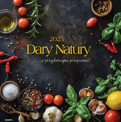Kalendarz 2025 Albumowy Duży Dary Natury