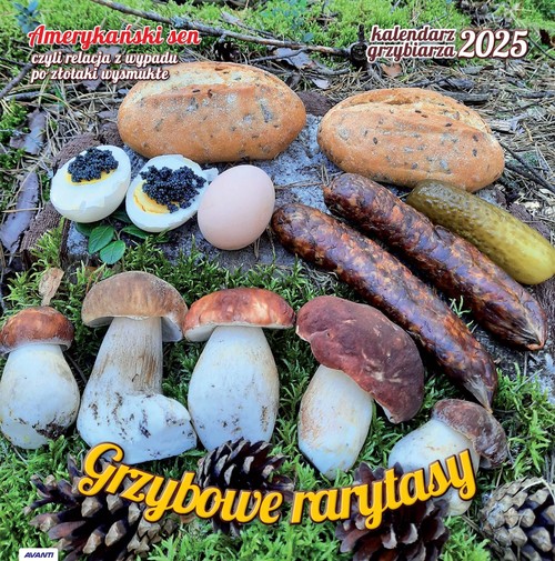 Kalendarz 2025 Albumowy Duży Grzybiarza
