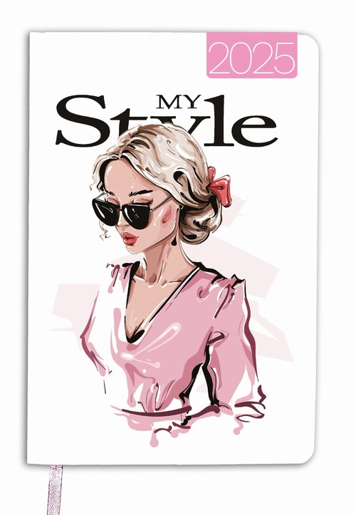 Kalendarz 2025 dzienny A5 ekonomiczny EFoto V2