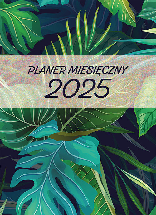Kalendarz 2025 Planer miesięczny PMD1