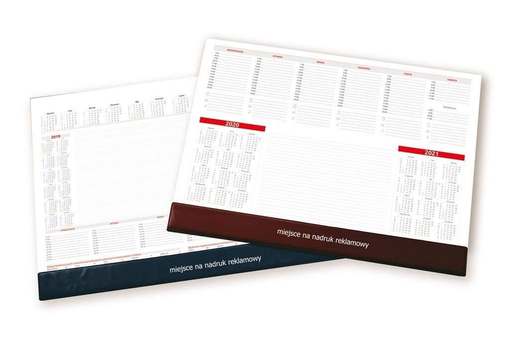 Kalendarz 2026 Biuwar B3 z listwą (52 karty)