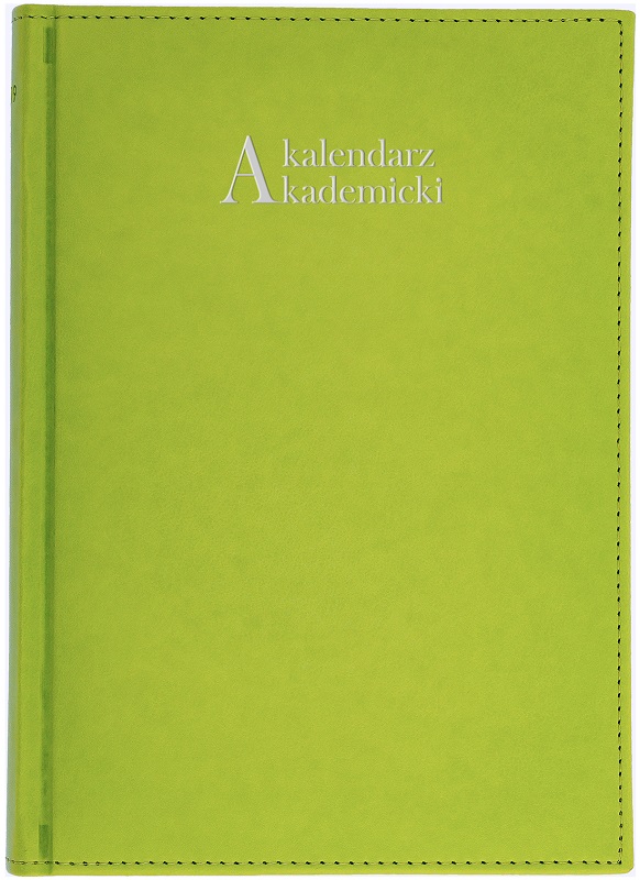 Kalendarz akademicki 2021/2022 A5T Vivella seledyn