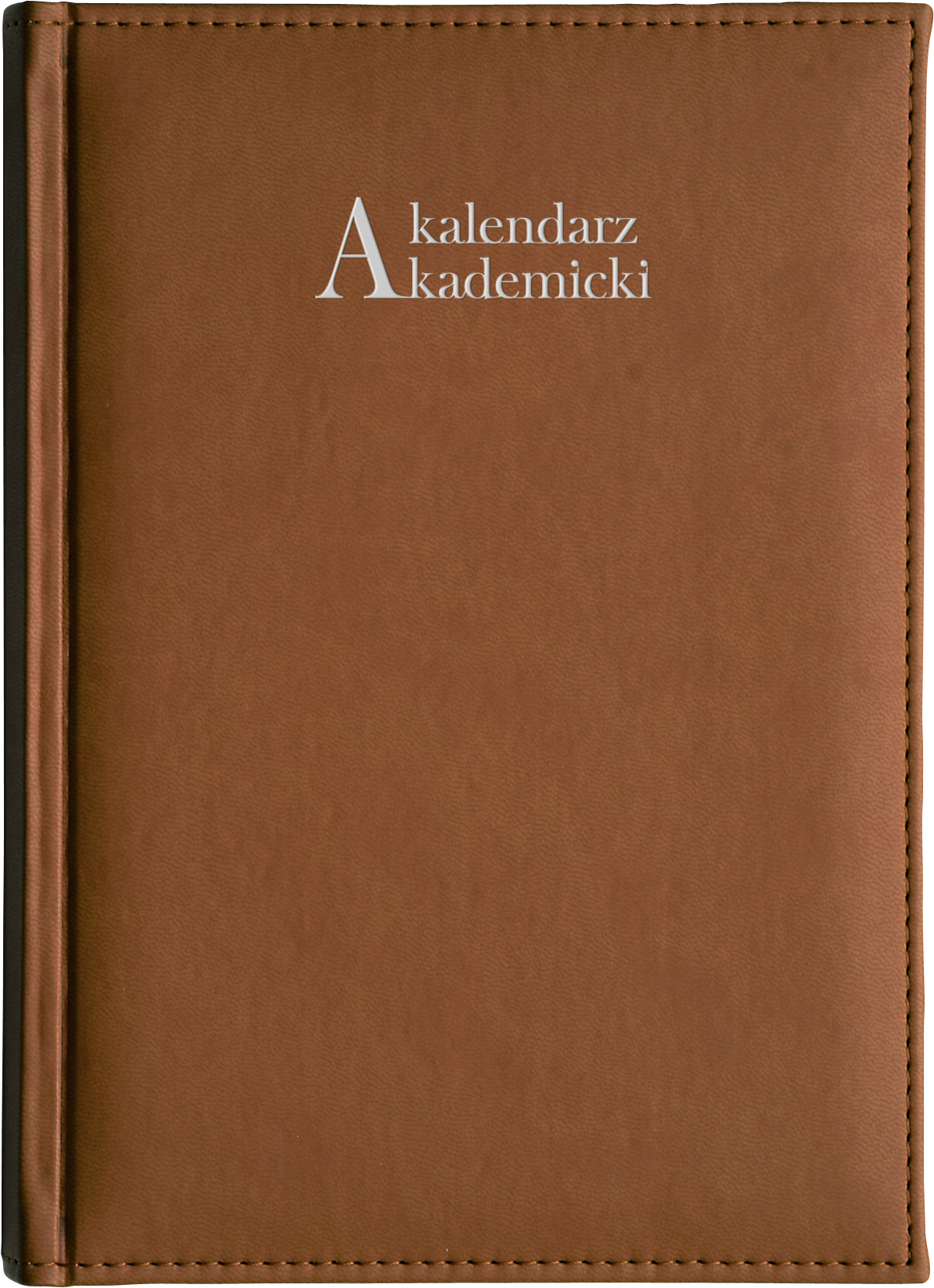 Kalendarz akademicki 2021/22 A5T Vivella brąz