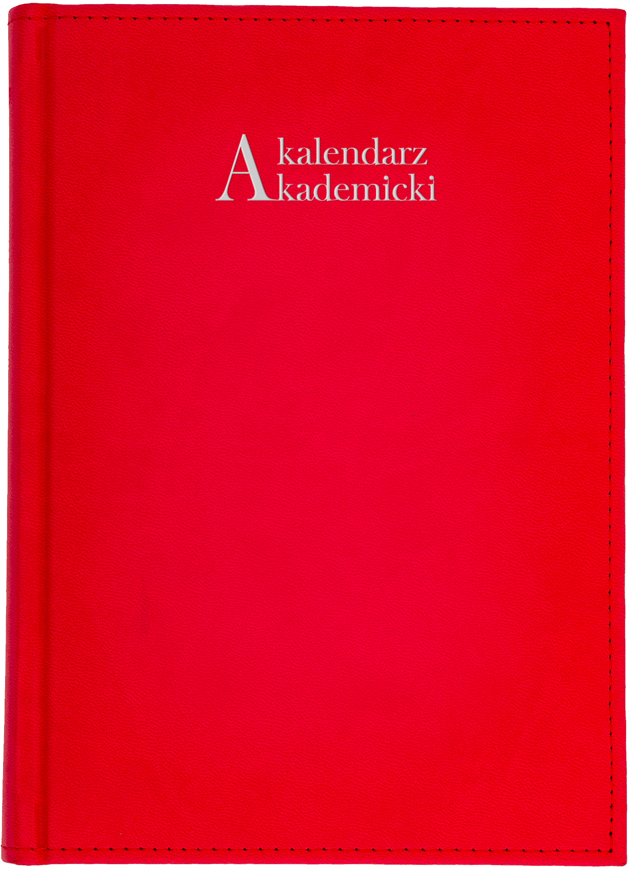 Kalendarz akademicki 2021/22 A5T Vivella czerwony