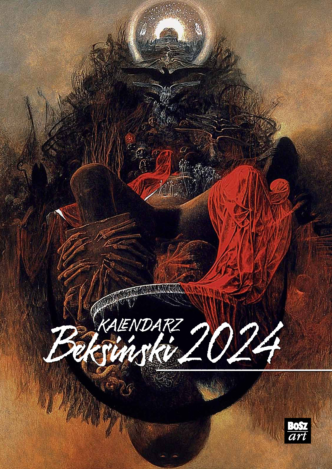 Kalendarz Beksiński 2024