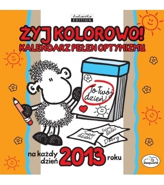 Kalendarz Classic Sheepworld Żyj kolorowo 2013