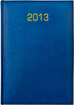 Kalendarz książkowy 2013  A5 granatowy