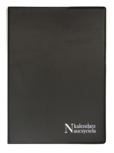 Kalendarz nauczyciela 2021/22 A5T PCV czarny