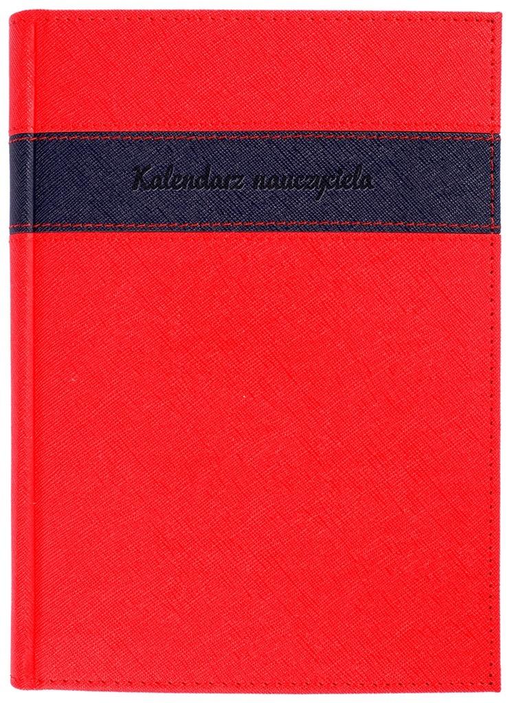Kalendarz Nauczyciela A5 2021/2022 Cross czerwony