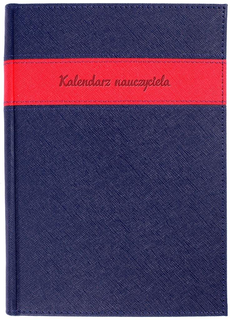 Kalendarz Nauczyciela A5 2021/2022 Cross granat