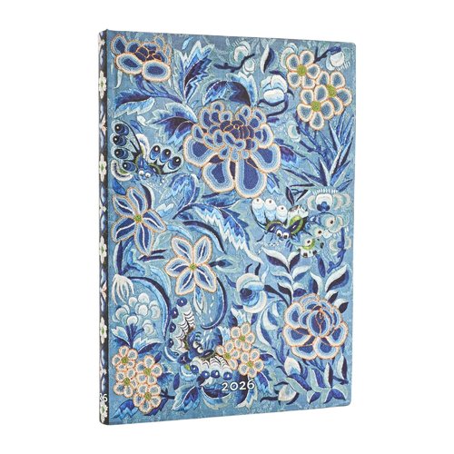 Kalendarz Paperblanks 2026 Blue Willow HOR Midi