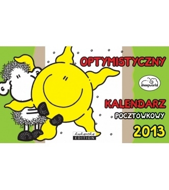 Kalendarz pocztówkowy Sheepworld Optymistyczny 2013
