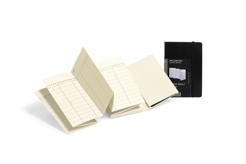 Kalendarz projektowy P Moleskine czarny