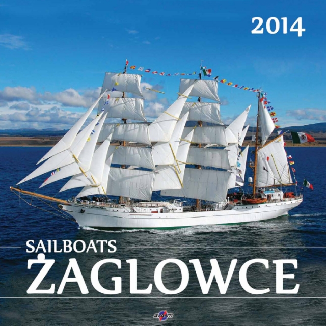 Kalendarz ścienny duży Żaglowce  KD 7  2014