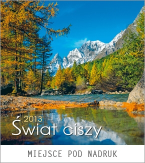 Kalendarz spiralowany 2013 Świat ciszy