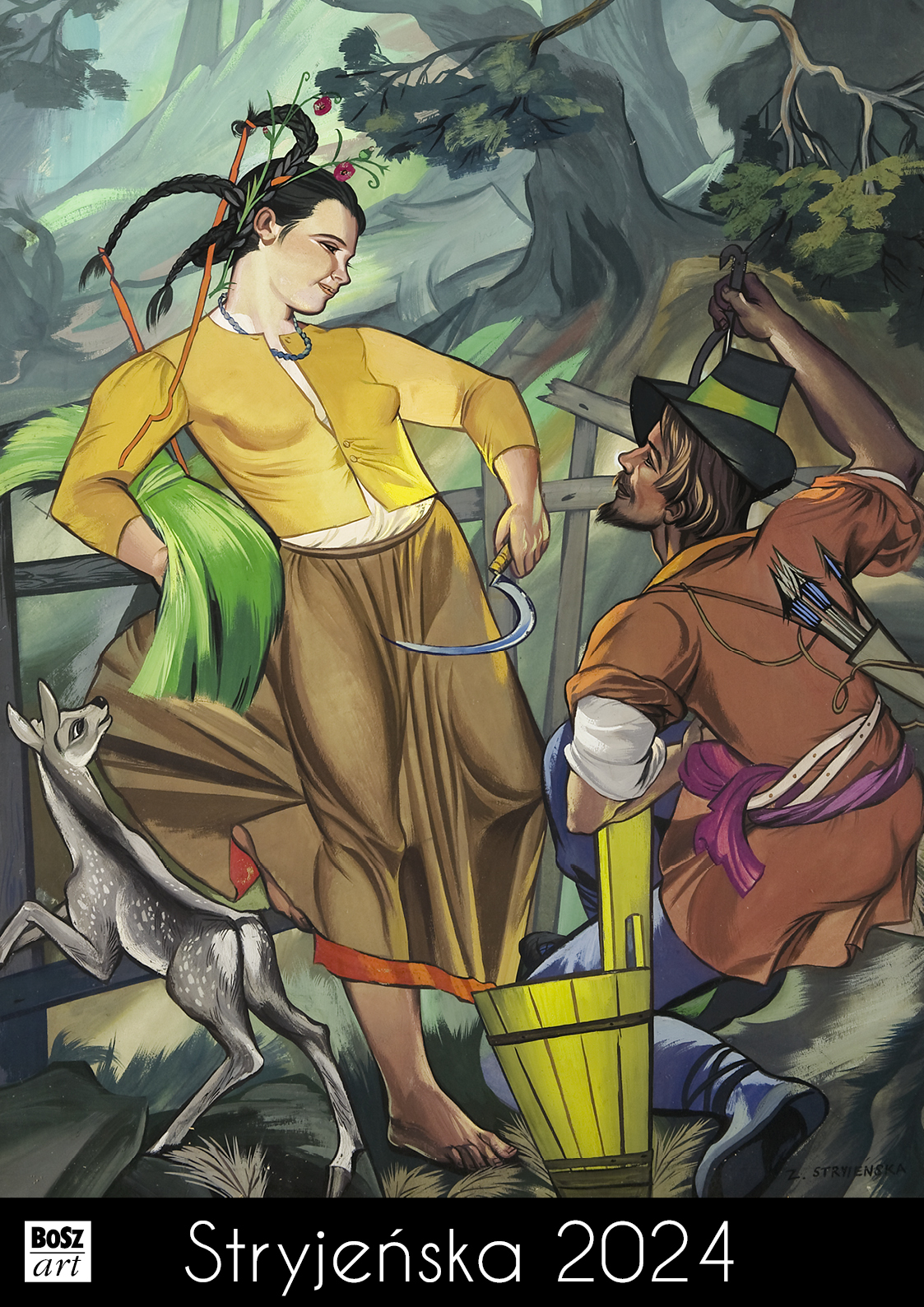 Kalendarz Stryjeńska 2024