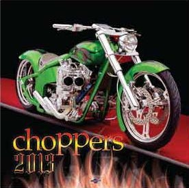Kalendarz wieloplanszowy 2013 Choppers