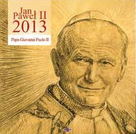 Kalendarz wieloplanszowy 2013 Jan Paweł II