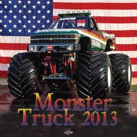 Kalendarz wieloplanszowy 2013 Monster truck