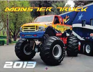Kalendarz wieloplanszowy 2013 Monster truck