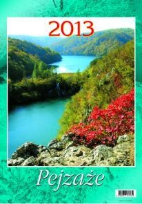 Kalendarz wieloplanszowy 2013 Pejzaże