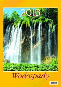 Kalendarz wieloplanszowy 2013 Wodospady