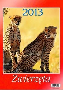 Kalendarz wieloplanszowy 2013 Zwierzęta