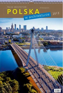 Kalendarz wieloplanszowy duży 2013 Polska w architekturze