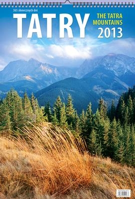 Kalendarz wieloplanszowy duży 2013 Tatry