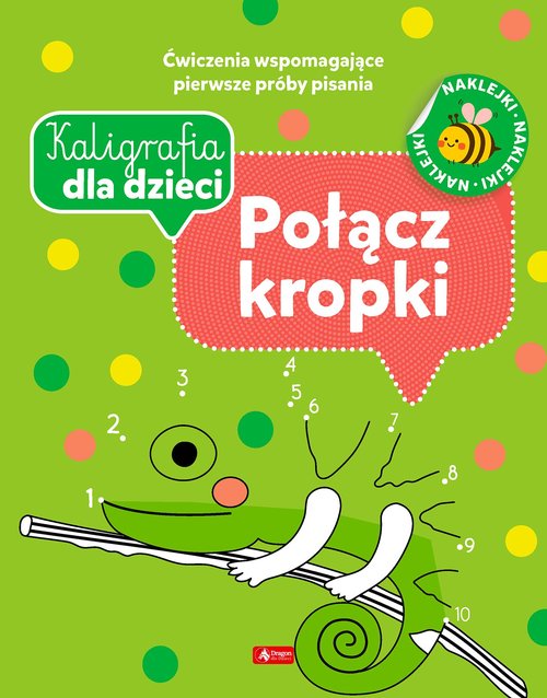 Kaligrafia dla dzieci Połącz kropki
