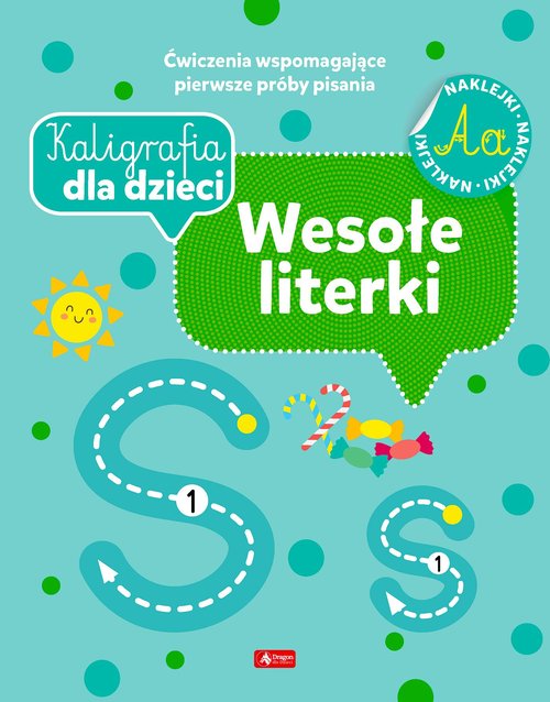 Kaligrafia dla dzieci Wesołe literki