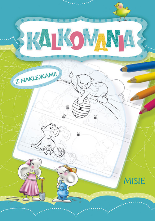 Kalkomania z naklejkami: Misie