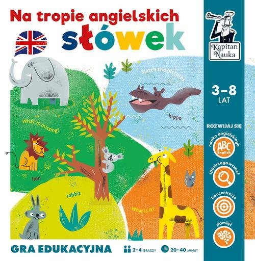 Kapitan Nauka Gra edukacyjna Na tropie angielskich słówek