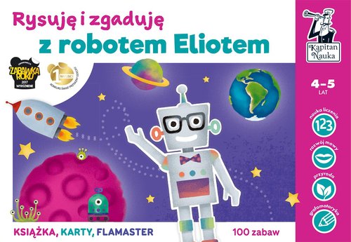 Kapitan Nauka Rysuję i zgaduję z robotem Eliotem