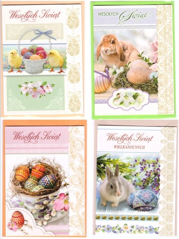 Karbet B6 Wielkanoc BBW świeckie (10szt) MIX