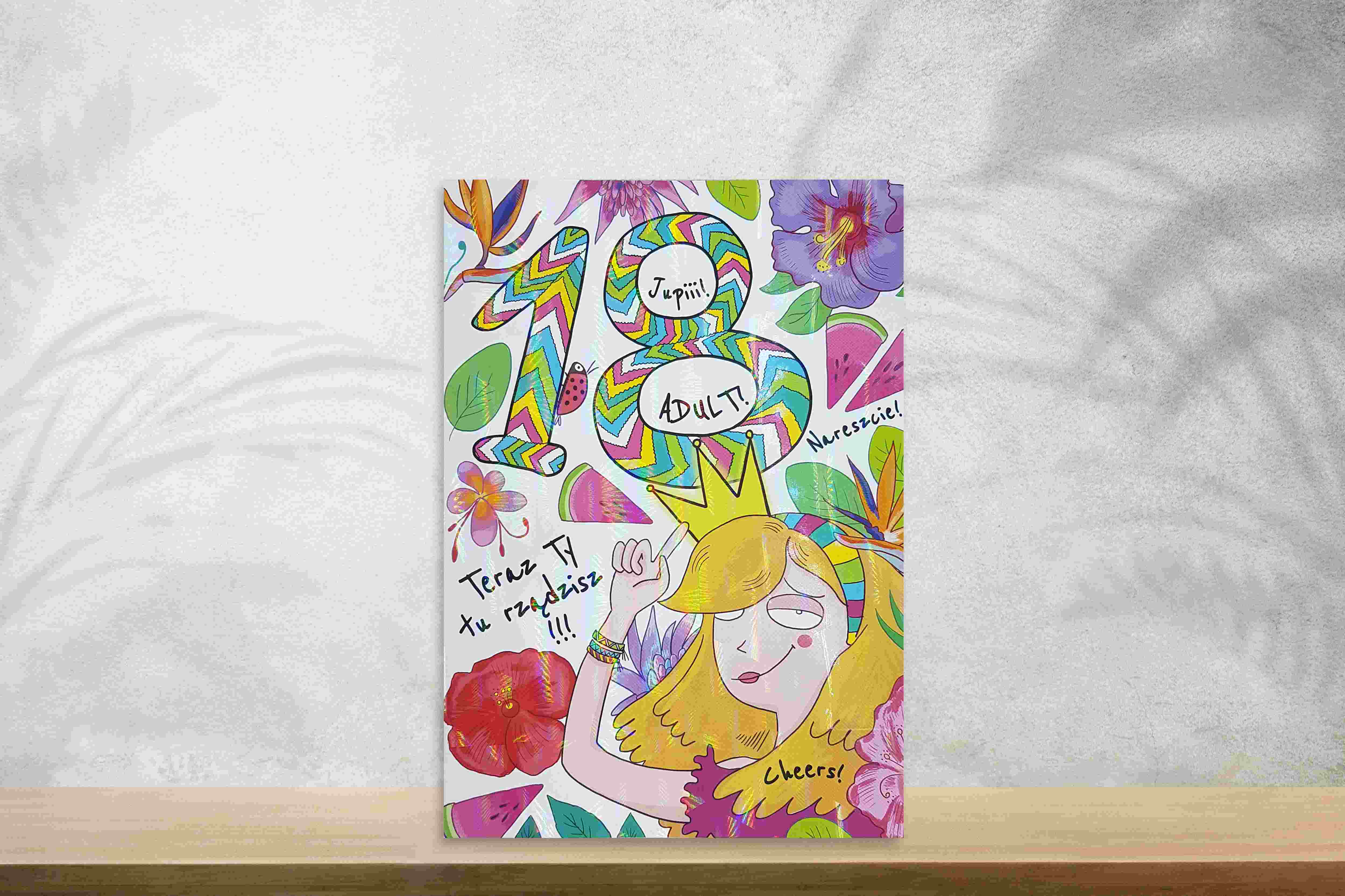 Karnet A5 18 DZIEWCZYNA TROPIKI