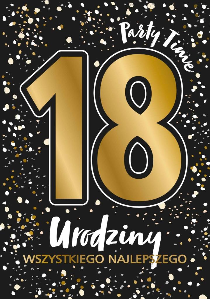 Karnet A5 18 GLAMOUR BLACK