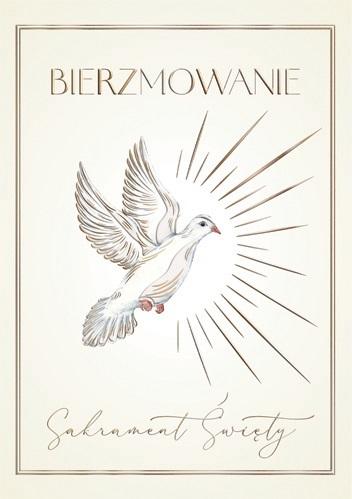 Karnet A5 Bierzmowanie Krzyż