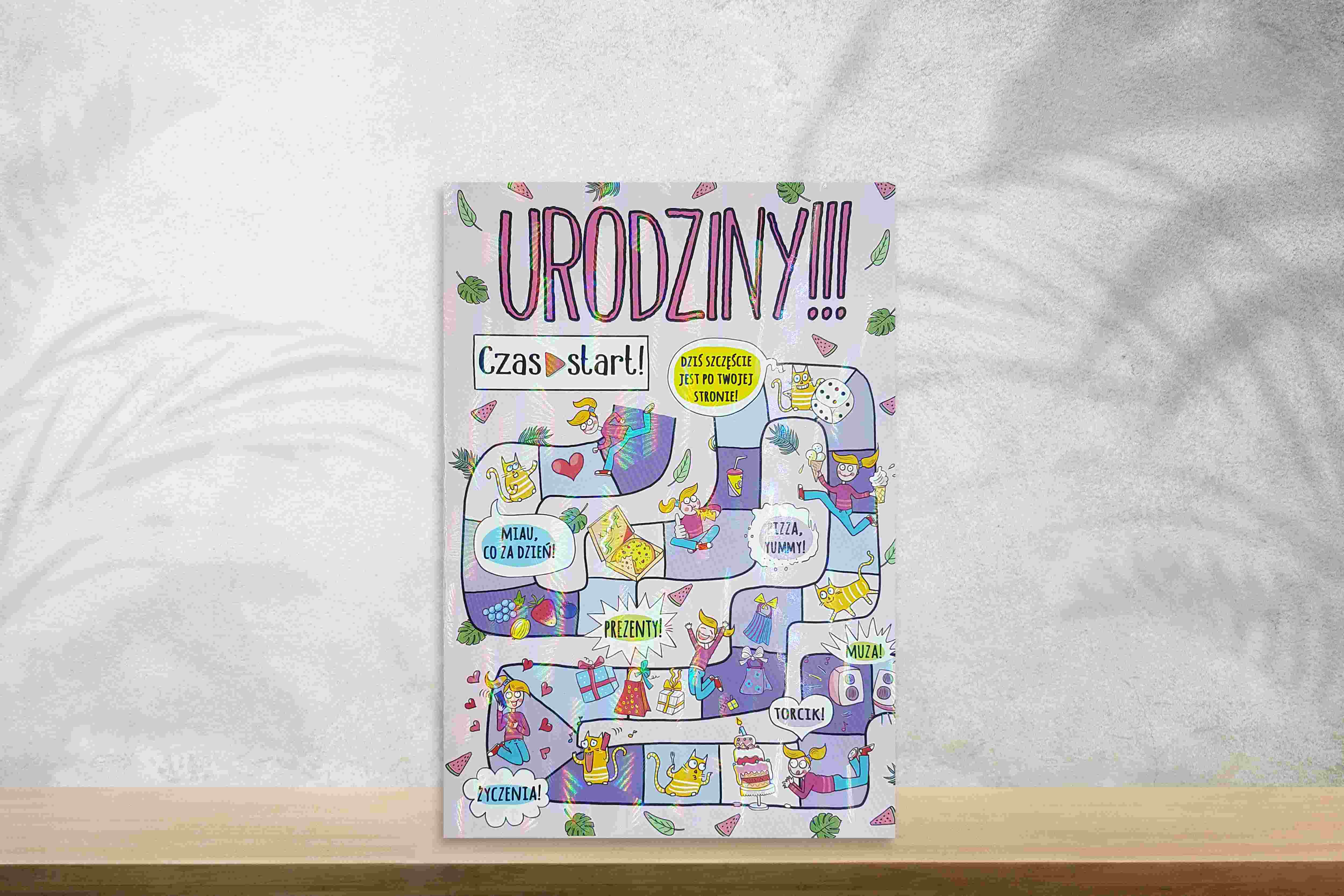 Karnet A5 Dziewczyna gra