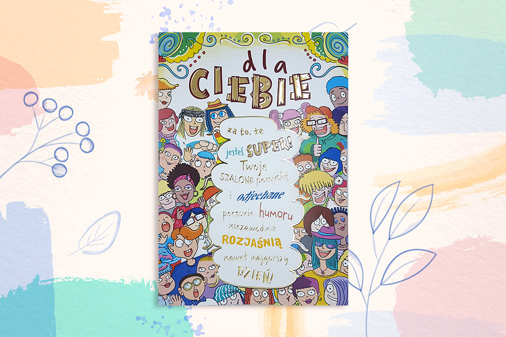 Karnet A5 kolega-koleżanka