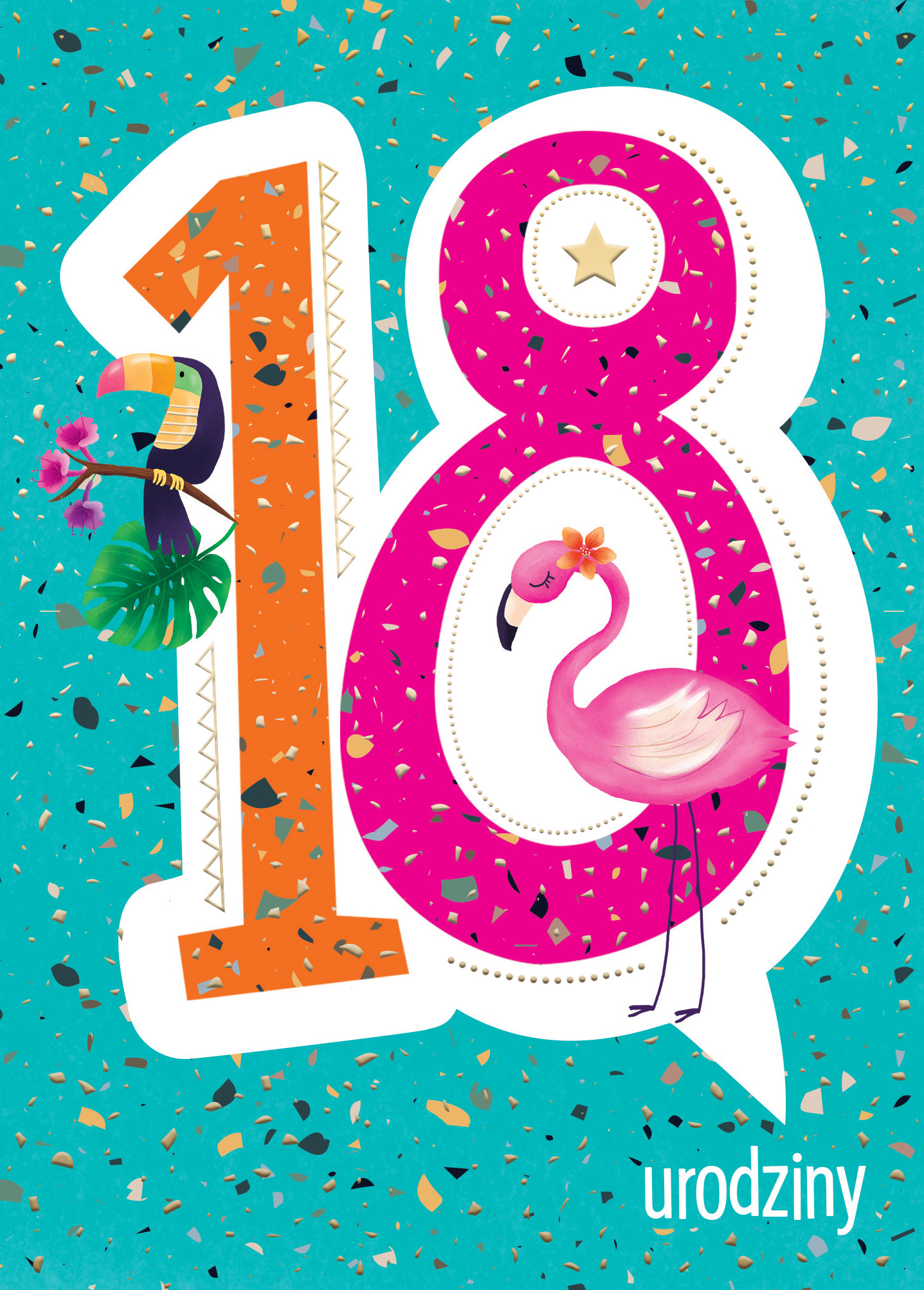 Karnet b6 18-stka flaming