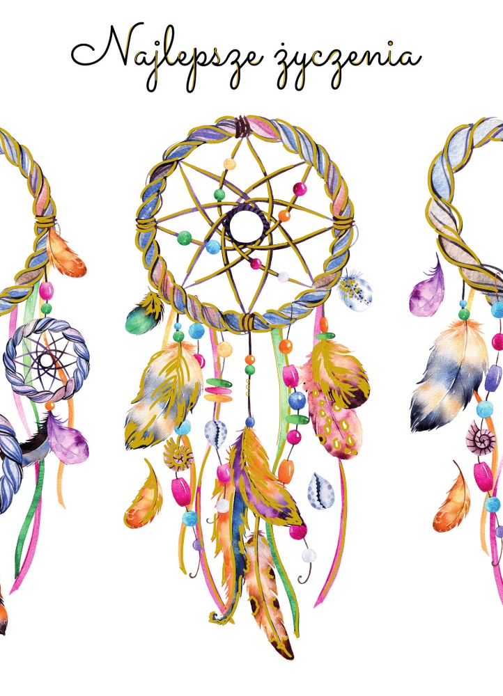 Karnet B6 3 Łapacze snów