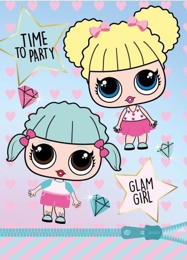 Karnet B6 dzieci laleczki