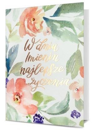Karnet B6 Imieniny HM200-1793