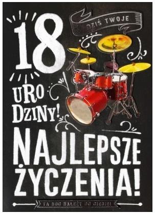 Karnet B6 Osiemnastka HM200-1214