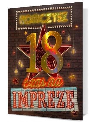 Karnet B6 Osiemnastka HM200-1659