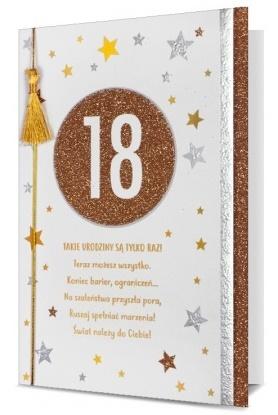 Karnet B6 Osiemnastka HM200-1743