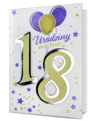 Karnet B6 Osiemnastka HM200-2194