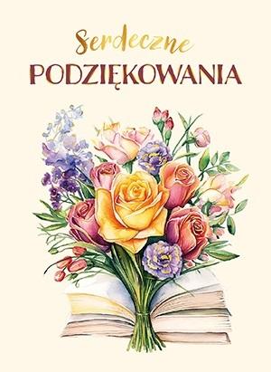 Karnet B6 Serdeczne Podziękowania