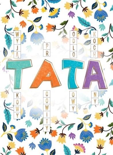 Karnet B6 Tata krzyżówka